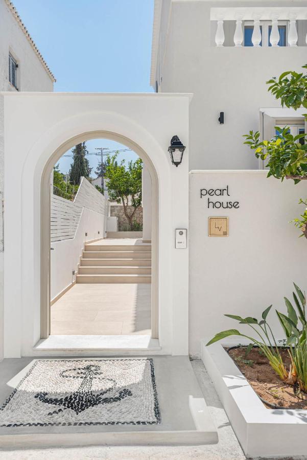 Pearl House - Luxurious New Beach Villa In Spetses Stunning View Ligoneri Zewnętrze zdjęcie